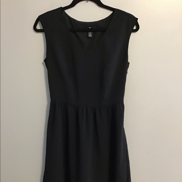 🌚 Gap Black Sleeveless Dress Sz 2 🌚 - Picture 3 of 8